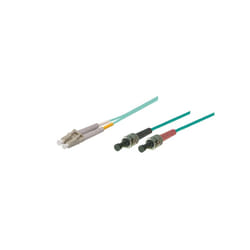 Alcasa ST/LC OM3 15m cavo InfiniBand e in fibra ottica Blu