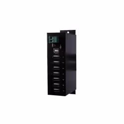 EXSYS USB 2.0 HUB 7-Port, 480 Mbit/s, Nero, 98SE/ME/2000/XP(32&64)/Vista(32&64)/Win7(32&64) WIN CE/Server(2000, 2003 & 2008), ...