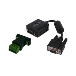 EXSYS EX-47900 adattatore per inversione del genere dei cavi RS-232 RS-422/485 Nero