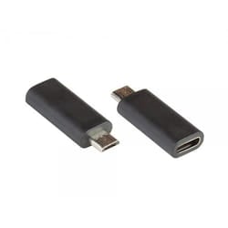 Alcasa USB-AD202 adattatore per inversione del genere dei cavi USB Micro B USB C Nero