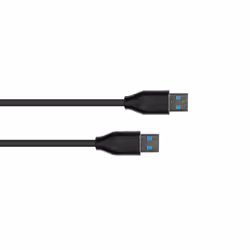 Alcasa 2831-AA010S, 1 m, USB A, USB A, USB 3.2 Gen 2 (3.1 Gen 2), 10 Gbit/s, Nero