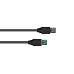 Alcasa 2831-AA010S cavo USB USB 3.2 Gen 2 (3.1 Gen 2) 1 m USB A Nero