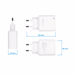 Alcasa PCA-W003W Caricabatterie per dispositivi mobili Altro, Smartphone, Tablet, Universale Bianco AC Ricarica rapida