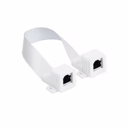 Alcasa 8055-F23QW, 0,3 m, RJ-45, RJ-45, Bianco