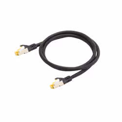 Python 8070PY-075S, 7,5 m, Cat7, SF/UTP (S-FTP), RJ-45, RJ-45, Nero