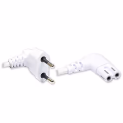 Alcasa 1550-ZW020W, 2 m, CEE7/16, Accoppiatore C7, 250 V, 2.5 A