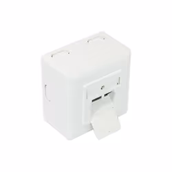 Alcasa GC-N0026, RJ-45, Bianco, 80 mm, 80 mm
