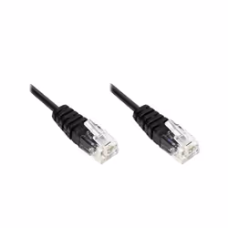 Alcasa RJ11 1.5m, 1,5 m, RJ-11, RJ-11, Nero, Trasparente, Maschio, Maschio