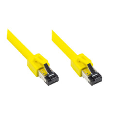 Alcasa 8080-010Y cavo di rete Giallo 1 m Cat8.1 S/FTP (S-STP)