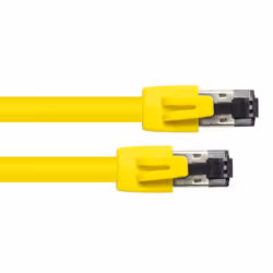 Alcasa 8080-010Y cavo di rete Giallo 1 m Cat8.1 S/FTP (S-STP)