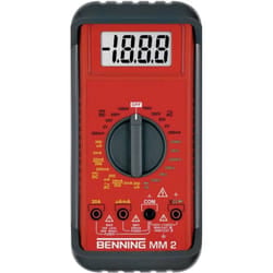 Benning - mm 2 Multimetro portatile digitale cat iii 600 v Display (Counts): 2000