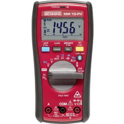 Benning - mm 10-PV Multimetro portatile digitale Data logger cat iv 600 v Display (Counts): 6000