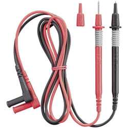 Benning 044146 KIT puntali di sicurezza Spina a banana 2 mm Sonda 1.00 m Nero, Rosso 1 pz.