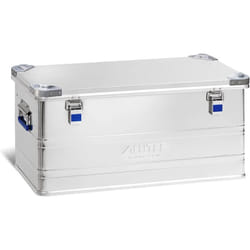 Alutec - Cassetta in alluminio industry 92 (contenuto 92 l, dimensioni interne (LxPxA) 750 x 350 x 350 mm, resistente alla polvere e agli spruzzi