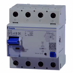 Doepke 09134998, Dispositivo a corrente residua, Tipo B, 10000 A, IP20, 230 - 400 V