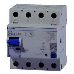 Doepke 09134998 interruttore automatico Dispositivo a corrente residua Tipo B 4