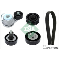 Set di cinghie Poly-V INA 529 0430 10