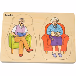 Beleduc 17052 puzzle Puzzle a telaio 40 pz Bambini - Vista aggiuntiva 7
