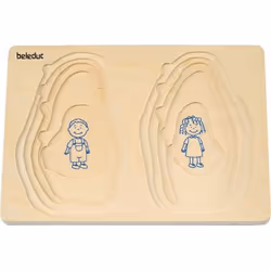 Beleduc 17052 puzzle Puzzle a telaio 40 pz Bambini - Vista aggiuntiva 8