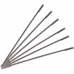 KIT 6 LAME SEGHETTO TRAFORO LEGNO PLASTICA CARTONGESSO SCHEPPACH Adatte per qualsiasi marca di traforo in commercio ( Einhell ...
