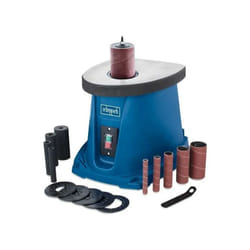 Levigatrice a mandrino oscillante tamburo Scheppach osm100 450w