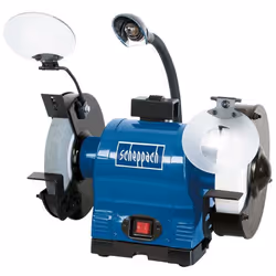 SMERIGLIATRICE MOLA DA BANCO 8" Ø200 550W DOPPIO DISCO SCHEPPACH BG200AL La smerigliatrice da banco scheppach è perfetta per ...