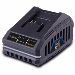 Con il caricabatterie Scheppach SBC2.4A tutte le batterie della serie Scheppach IXES da 20 volt possono essere ricaricate in ...