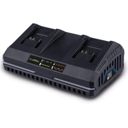 Scheppach - Doppio caricabatteria rapido 20v per batterie serie ixes sdbc4.5a