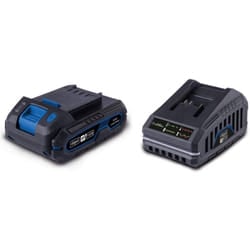Scheppach - Starterkit con batteria e caricabatteria 20v 2.0ah serie ixes sbsk2.0