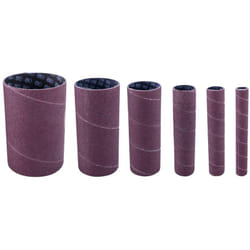Scheppach - Kit 6 manicotti nastri abrasivi gr 80 per levigatrice a mandrino osm100 e 600