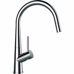 Schock 528120EDM, Estraibile, Acciaio inox, Acciaio inox, Leva sanitaria, Singolo, acciaio inox massiccio