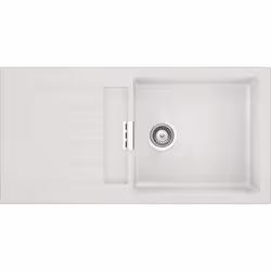 Schock Primus D100L, Lavello montato su piano, Rettangolare, Alluminio, 1 ciotole, Rettangolare, 478 x 430 mm