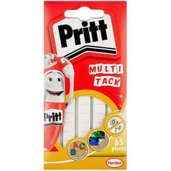 Liderpapel - Pritt Gommini adesivi Multi Tack Massa Adesiva (Blister 65 pezzi)
