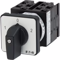 Eaton T0-4-8213/E, Interruttore di commutazione, 4P, Plastica, Nero, Metallico, IP65, 48 mm