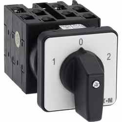Eaton T0-4-8213/E Interruttore di commutazione 4P Nero, Metallico