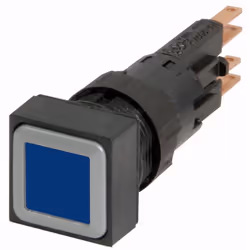Eaton Q25LT-BL/WB, Interruttore a pulsante, Nero, Blu, IP65, 25 mm, 60 mm, 25 mm