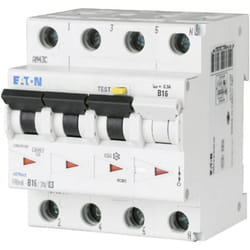 Eaton - 170999 Magnetotermico e differenziale 4 poli 16 a 0.03 a 415 v/ac