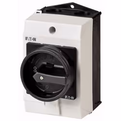 Eaton T0-2-8900/I1/SVB-SW, Interruttore di commutazione, 3P, Nero, Bianco, IP65, 80 mm, 110 mm