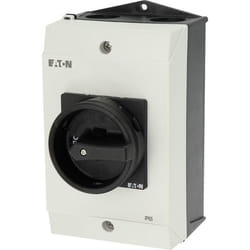 Eaton P1-25/I2/SVB-SW/N Interruttore rotante 3P Nero, Bianco