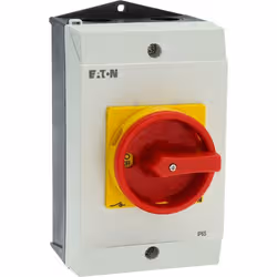 Eaton P1-25/I2/SVB/HI11 Interruttore di commutazione 3P Rosso, Bianco, Giallo - Vista aggiuntiva 3