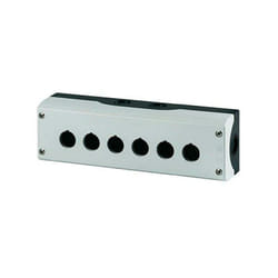 Eaton - m22-i6 custodia 6 fori, nero /grigio custodia sporgente diam. 22 216540