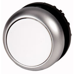 Eaton M22-DR-W Interruttore a pulsante Nero, Metallico, Bianco
