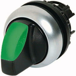 Eaton - m22-wrlk3-g selettore luminoso con leva 3 posizioni con leva permanente verde 216847