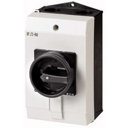 Eaton P1-25/I2H/SVB-SW/HI11 Interruttore rotante 3P Nero, Grigio