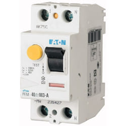 Eaton - pfim-25/2/03 interruttore differenziale puro 2p 300ma 0,3a 235392