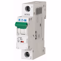 Eaton PXL-B6/1, Interruttore in miniatura, Tipo B, IP20, 230 V