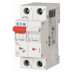 Eaton - Interruttore magnetotermico 10A 1P+N 4,5KA 2 moduli 243226