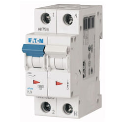 Eaton - Interruttore magnetotermico 20A 1P+N 4,5KA 2 moduli 243231