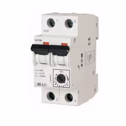 Interruttore protezione motore Eaton Electic 248397 Z-MS-6,3/2- 4-6,3A 2P Specifiche -Corrente nominale d'impiego per i dati ...