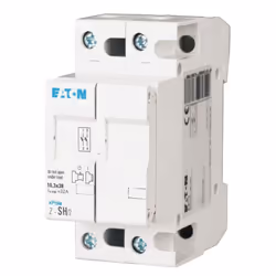 Sezionatore portafusibile Eaton, con le seguenti caratteristiche: Adatto per fusibili (ø 10,3 x 38 mm) formato C1-C3 Tensione ...
